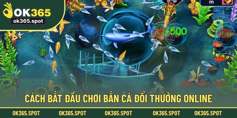 Cách bắt đầu chơi bắn cá đổi thưởng online