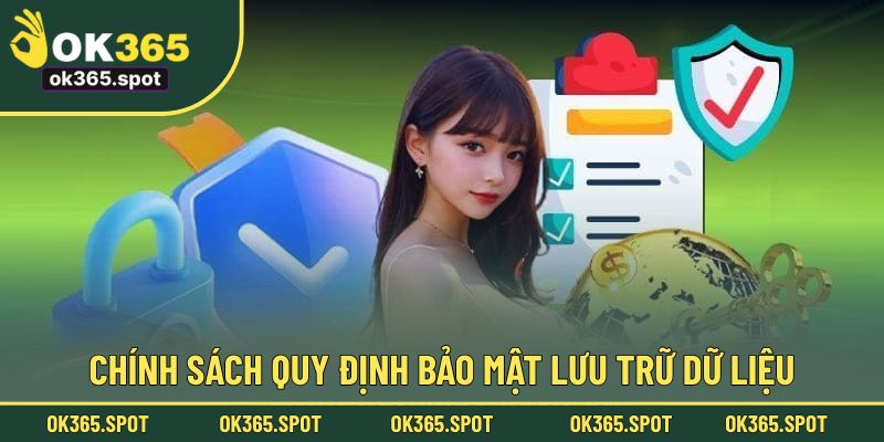 Chính sách quy định bảo mật lưu trữ dữ liệu