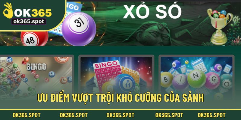 Thế mạnh cuốn hút được yêu thích của sảnh