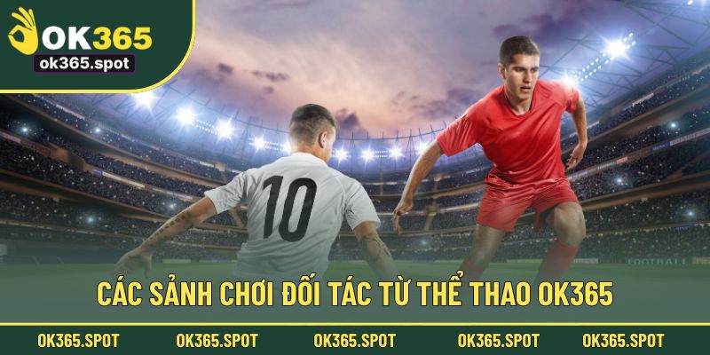 Các sảnh chơi đối tác từ thể thao OK365