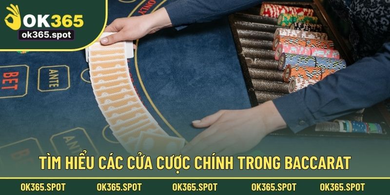 Tìm hiểu các cửa cược chính trong baccarat
