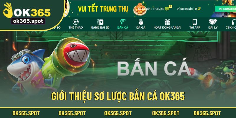Tổng quan về bắn cá OK365